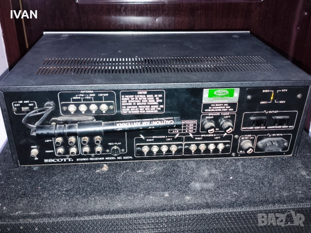продавам ресивър-SCOTT-NQ-330L, снимка 4 - Ресийвъри, усилватели, смесителни пултове - 53757598