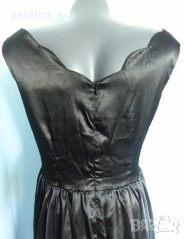 Два броя / Черна рокля за повод "Milla" и / голям размер , снимка 15 - Рокли - 40526791