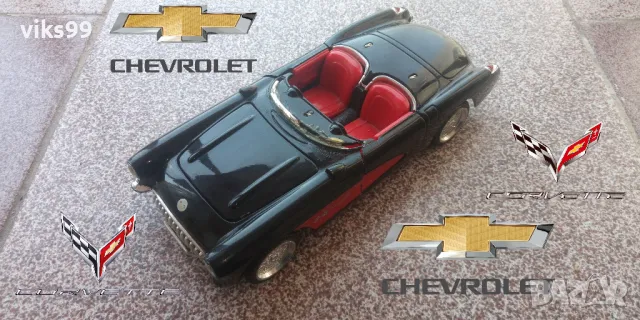 Chevrolet Corvette 1957 Sunnyside SS 7708 1/24, снимка 1 - Колекции - 48141671