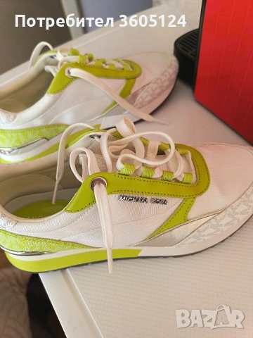 Оригинални маратонки MICHAEL KORS, размер 37, снимка 12 - Маратонки - 53150467