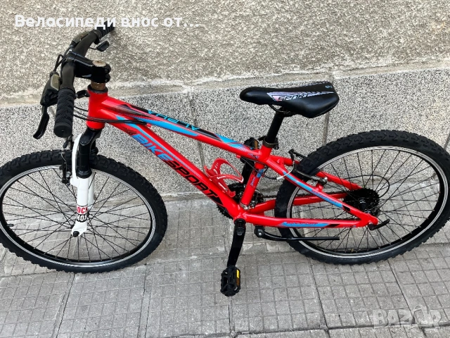 Алуминиев велосипед 24 цола 24 скорости преден амортисьор  много запазено , снимка 11 - Велосипеди - 54130345