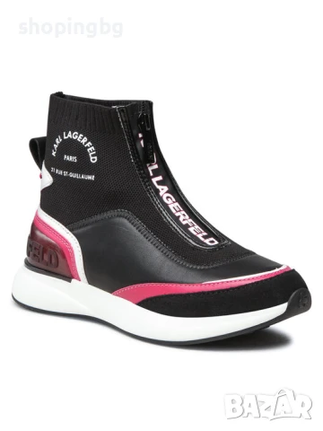 Дамски сникърси KARL LAGERFELD KL62155  285 лв., снимка 5 - Кецове - 51052633