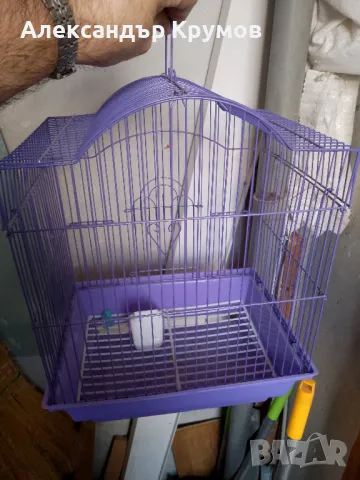 Продавам метална клетка за птици , снимка 4 - За птици - 49715244