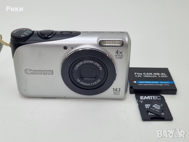Canon PowerShot A2200 HD 14.1MP Digital Camera 4x Zoom , снимка 3 - Фотоапарати - 52729466