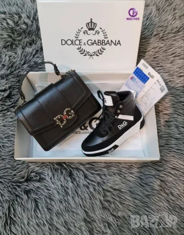 дамски кецове и чанта Dolce&Gabbana , снимка 3 - Чанти - 47953176