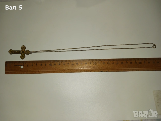 Много старо бронзово кръстче , разпятие , кръст, снимка 3 - Антикварни и старинни предмети - 53511560