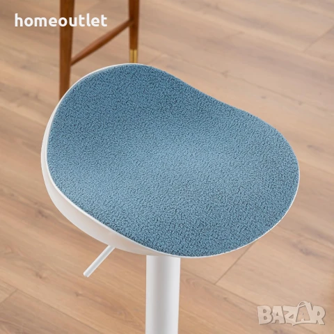 Комплект бар столове – EUYY102-KS-1919WH-BL – 2бр, снимка 4 - Столове - 51106098