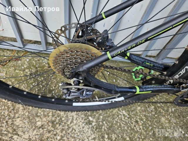 Хидравлика-алуминиев велосипед 29 цола CARVER-шест месеца гаранция, снимка 5 - Велосипеди - 54095550