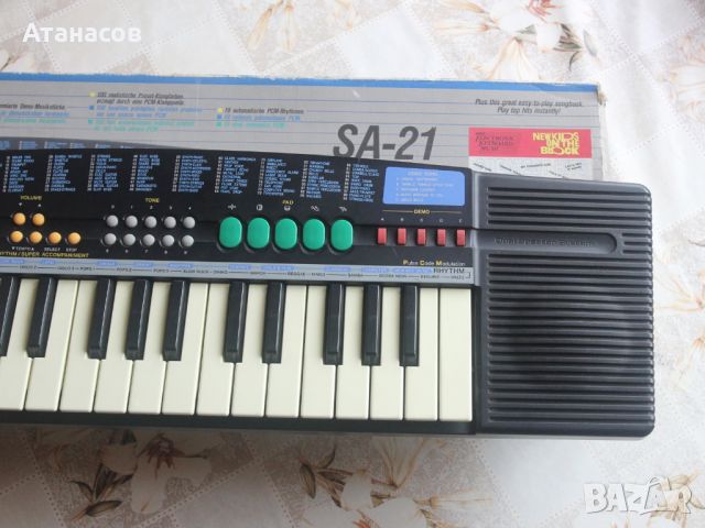 Casio SA-21 32 Keys Electronic Keyboard - детско пиано, снимка 6 - Синтезатори - 45807325