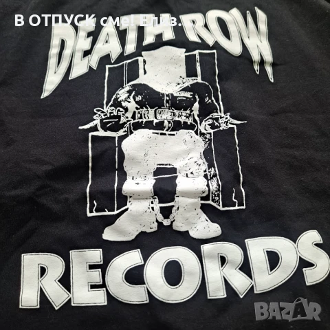 Тениска DEATHROW RECORDS оригинал лицензна хипхоп рап Dr.Dre