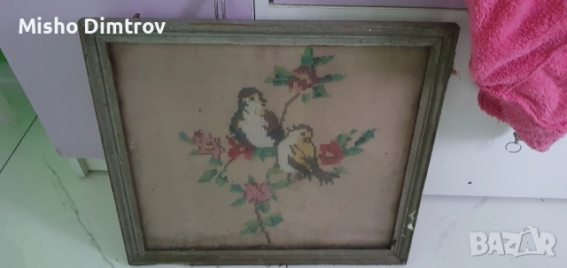 ръчно изработена картина антика