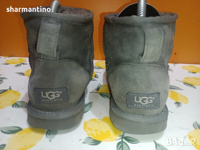 UGG Australia N 39 Кожени, снимка 5 - Дамски боти - 53375296