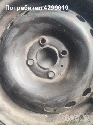 Продавам железни джанти 15-ки! 4х100, снимка 3 - Гуми и джанти - 52895408