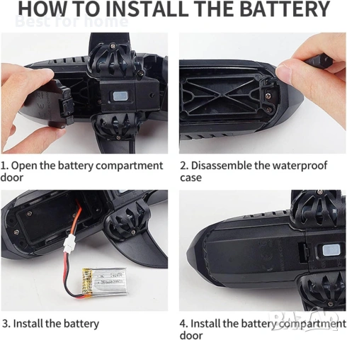 Alpharev A801 ​​Електрическа играчка акула с дистанционно управление за момчета 3-6 години , снимка 2 - Други - 53863283