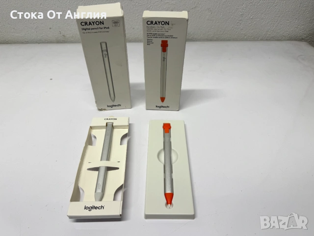 Писалка за таблет LOGITECH Crayon за iPad, Сива