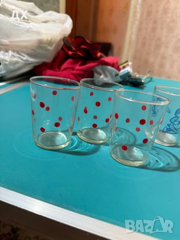 Комплект 3 ретро чаши, снимка 1