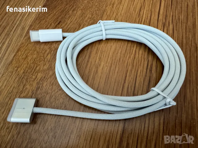 Кабел за захранващ адаптер за Apple MacBook Type C to Magsafe 3 5A, снимка 1 - Кабели и адаптери - 48866617