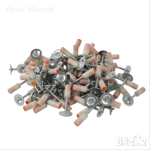 Ръчен пистолет за забиване на пирони с комплект аксесоари и подарък пирони, снимка 4 - Други инструменти - 51625177