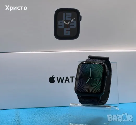 ГАРАНЦИОНЕН!!! Смарт часовник Apple Watch SE2 v3 GPS, 44 mm, S/M, Midnight, снимка 5 - Смарт часовници - 47548612