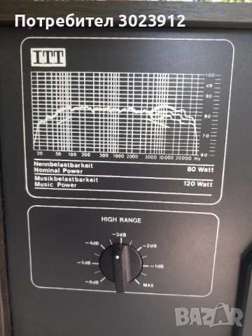 ITT 8092 B, снимка 3 - Тонколони - 51394433
