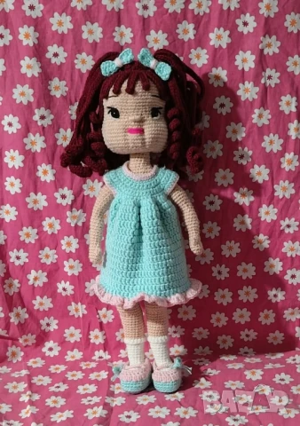 плетена кукла, снимка 3 - Кукли - 50596618