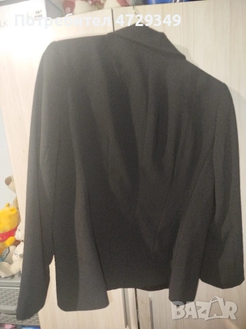 Черно сако , снимка 4 - Сака - 53381222