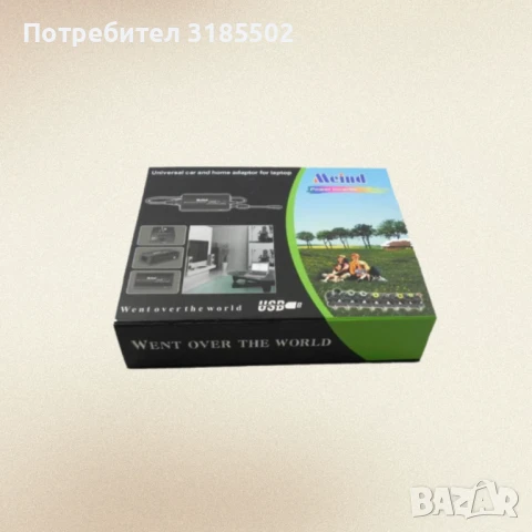 Универсален адаптер с множество сменяеми накрайници и USB порт, снимка 5 - Лаптоп аксесоари - 50851622
