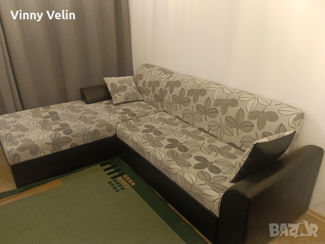 Модерен ъглов  диван, като нов!, снимка 3 - Дивани и мека мебел - 53768891