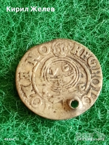 Сребърна монета 3 полкера 1623г. Сигизмунд трети Полша за КОЛЕКЦИЯ 52933