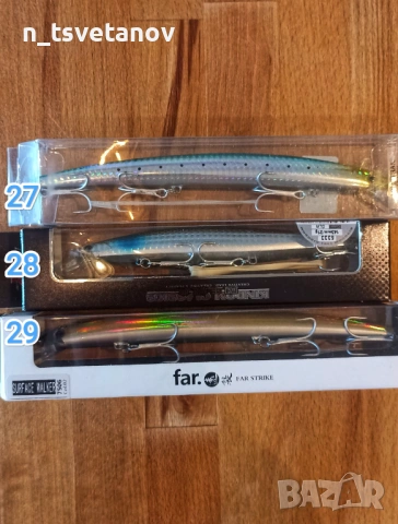 Разпродажба на нови морски воблери, снимка 6 - Такъми - 46256071