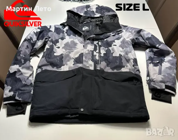 Мъжки ски якета QUIKSILVER L и XL, снимка 2 - Якета - 48182375