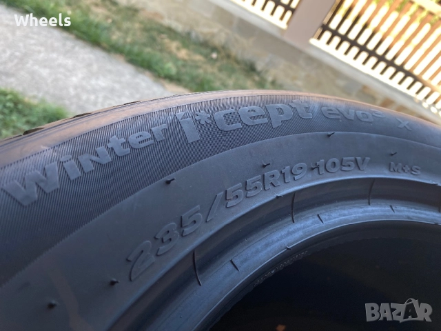 4бр. Зимни гуми 235/55/19 Hankook Winter i*Cept Evo 3 XL 105V DOT2821, снимка 6 - Гуми и джанти - 51796420