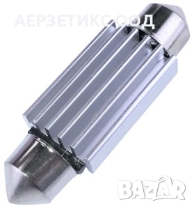 КРУШКА C5W 12V 39MM 3LED SMD БЯЛА, снимка 2 - Аксесоари и консумативи - 52481342