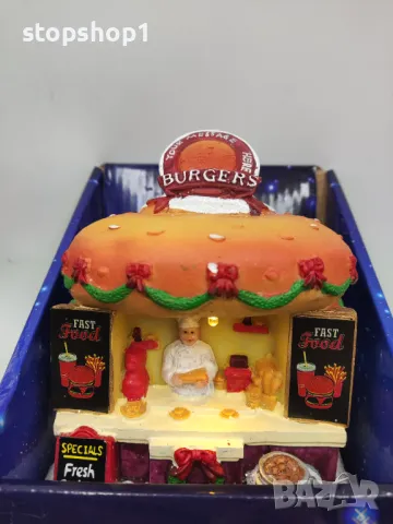 Magic Village лед светещи къщи burger House , снимка 4 - Декорация за дома - 48015284