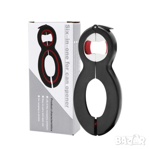 🔧 Мултифункционална 6 в 1 Отварачка 