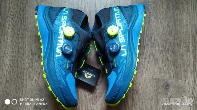 La Sportiva Jackal 2 Boa Storm Blue/Lime Punch  44,5, снимка 1 - Маратонки - 47258710