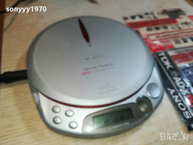 SONY D-NE215 PORTABLE CD PLAYER-WALKMAN 0309251019, снимка 3 - Радиокасетофони, транзистори - 51588385