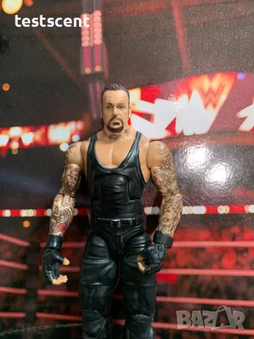 Екшън фигура WWE The Undertaker Гробаря Elite Series Mattel figure играчка Deadman, снимка 5 - Колекции - 48504120