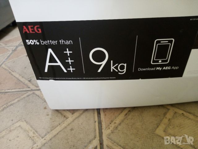 Като нова пералня Аег Aeg 8000 Serie A+++ 9кг.  2 години гаранция!, снимка 7 - Перални - 45155167