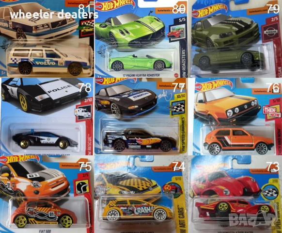 Метални колички Hot Wheels Хот Уиилс в мащаб 1:64 От различни години 2, снимка 4 - Колекции - 48173303