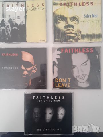 Лот оригинални сингли Faithless