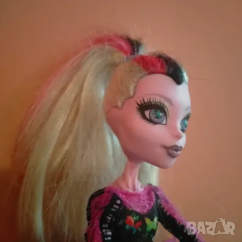 Колекционерска кукла Monster High Freaky Fusion Hybrids Bonita Femur Mattel 2014 , снимка 5 - Колекции - 46848298