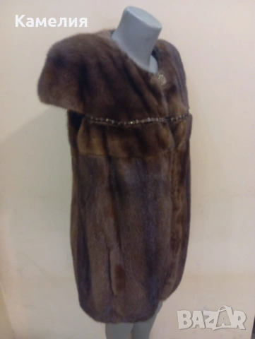 Жилетка от норка , снимка 2 - Палта, манта - 53735966