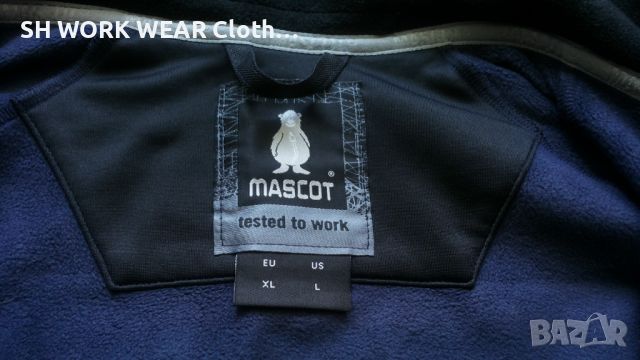 MASCOT 17103-316 ADVANCED Fleece Jumper with zipper размер L работна горница W4-112, снимка 13 - Суичъри - 45180445