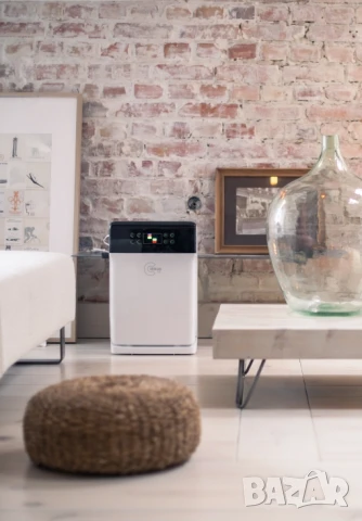 Пречиствател на въздух Cirrus Life W500 – HEPA 13 филтриране, UV‑C стерилизация и йонизация, снимка 3 - Овлажнители и пречистватели за въздух - 51156466