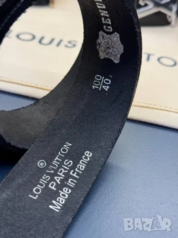 колани от естествена кожа в кутия louis vuitton, снимка 2 - Колани - 50416844