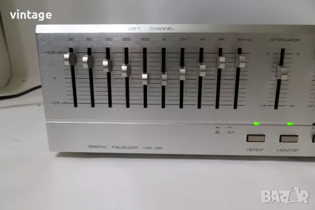 HGS-330 Graphic Equalizer, снимка 2 - Други - 48730489