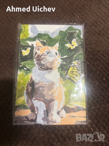 Картина на котка 