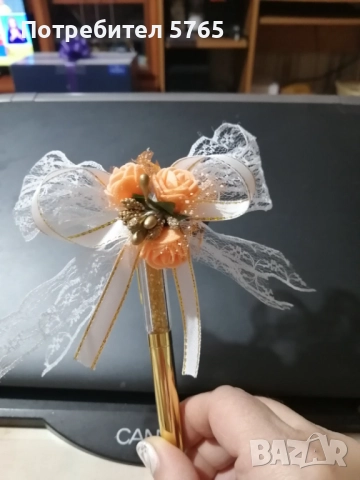 Украс за сватбен химикал, снимка 3 - Декорация - 52837639