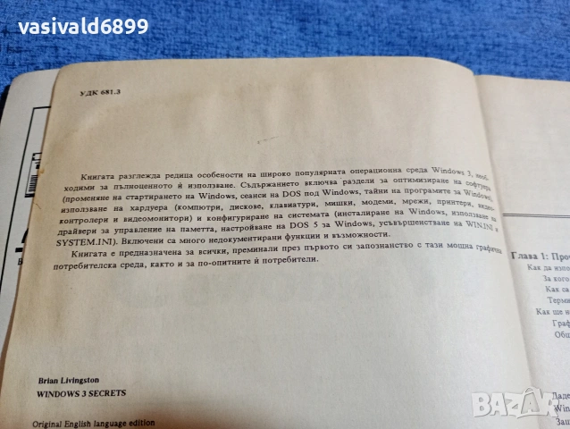 Брайън Ливингстън - Тайните на Уиндоус 3, снимка 5 - Специализирана литература - 53642764
